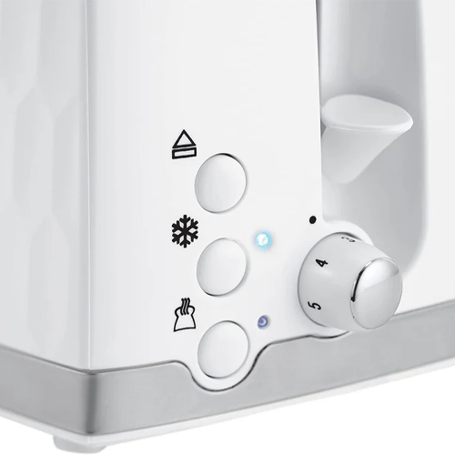 Russell Hobs Honeycomb 4 Slice Toaster - White 3