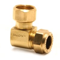 BALLOFIX 3160YA 15x1/2" BRASS ANGLE SWIVEL