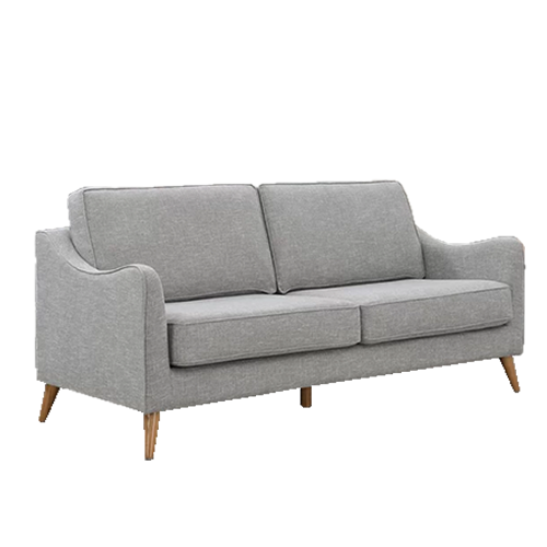 Rob 3 Seater Fabric Sofa - Grey