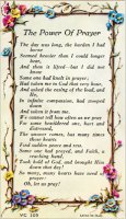 Verse Leaflet/Power Of Prayer   (7135/109)