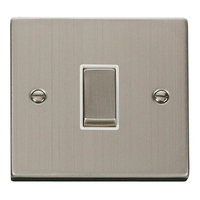 Deco Stainless Steel 10A 1G Intermediate Switch