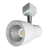 TROY 10W LED track spot, IP20, White, 3000K