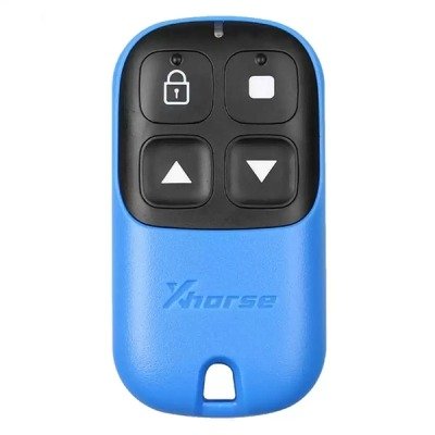 Xhorse 4 Button Wired Remote Blue (Xhorse Style)