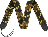 FENDER MONO GUITAR STRAP BLK/YELLOW/BROWN
