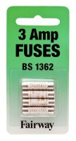 PREPACK FUSES 3AMP (PK of 4)
