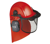 Howard Leight Forestry Kit (Helmet with attached L1H muff, mesh visor, cape)
