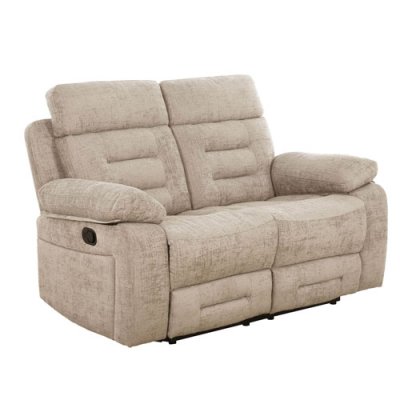 Willbury 2 Seater Manual Recliner - Latte