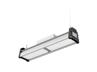 PRISMOID 120W LED linear high bay, IP65, 1-10V dimmable, Silver, 590mm, 5000K