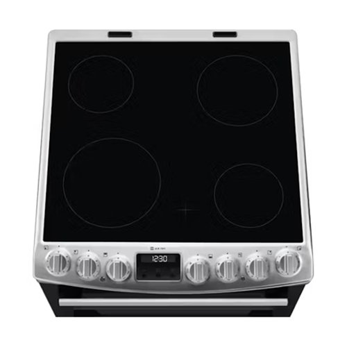 Electrolux 60cm Twin Cavity Freestanding Electric Cooker | LKR655210X 2