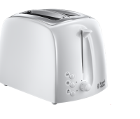 Russell Hobbs Textures White 2 Slice Toaster