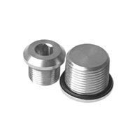 Nickel Plated Brass Stopping Plug ATEX EExd