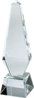 28cm Crystal Obelisk Award