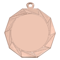 70mm Economy Polygon Medallion (Bronze)