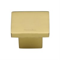 C1254-40-PB - Square Cabinet Knob 40mm PB