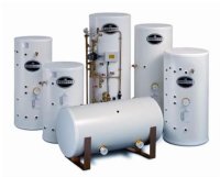 200ltr Cylinder Slim Line Single Coil (1800x470cm)