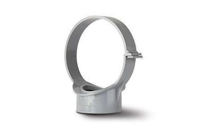 Polypipe SG70 110MM Strap Boss Side Clip Grey
