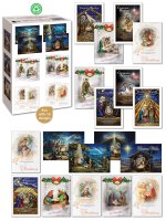 Christmas Blessings Box/18 Cards/18 Designs   (92772)