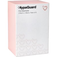 HYPAGUARD FOIL BLANKET 210 X 130CM PACK 6
