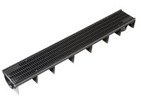 SHALLOW PP CHANNEL AND MESH GRATE (PLASTIC)