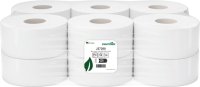 ESSENTIALS MINI JUMBO TOILET ROLL 200M 76MM CORE