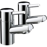 Bristan Prism Basin Taps Chrome PM 1/2 C