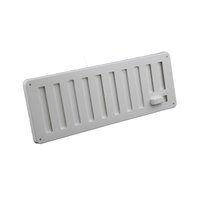 BM473 WHITE 9X3 HIT & MISS VENT