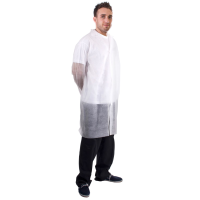 Supertouch Non-Woven Visitor Coat