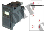 Roof Light Switch