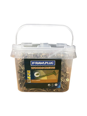 Rawlplug Tub Woodscrew 4.0 x 40 - 1200 Pack