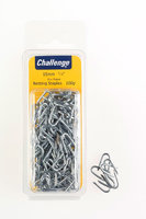 Challenge Zinc Plated Netting Staples 15mm Clam Pack 75g