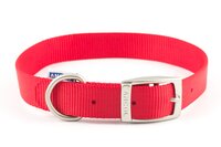Ancol Viva Nylon Buckle Collar 39-48cm Size 5 Red x 1