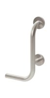 Bathex Knowle Right Hand Grab Rail (Toilet Roll Holder) 25mm Sateen