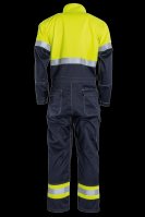 Tranemo 5710 FR Cantex Weldstretch Boilersuit   Yellow / Navy 
