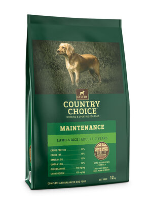 Gelert Country Choice Adult Maintenance Lamb 12kg