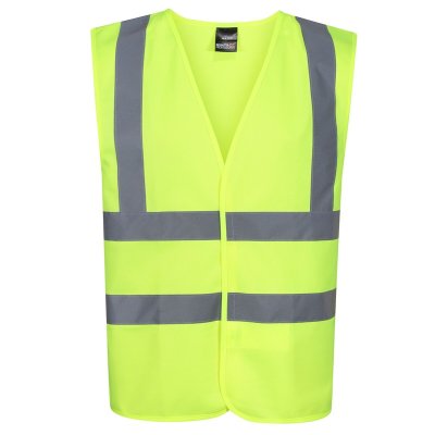  Regatta Men's Hi-Vis Vest Yellow Size XL TRS195