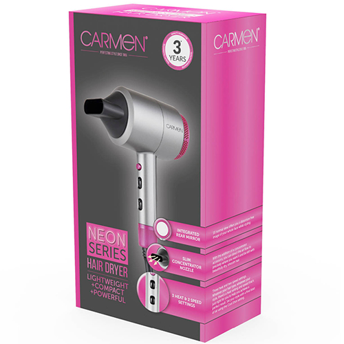  Carmen Neon DC Professional Hair Dryer 2