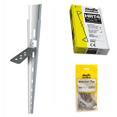 Wall Starters and Brick Ties