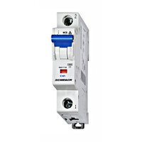 MCB, BMS0 Series, 1-pole, Type C, 4A