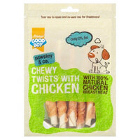 Good Boy Pawsley & Co. Dog Treats - Chewy Twists with Chicken x 10