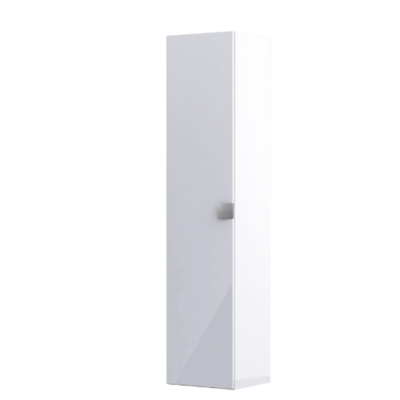 Bora 35cm Tall Boy Wall Cabinet - Gloss White