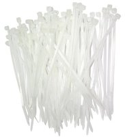 Cable Ties 200 X 4.8mm Pack of 100 White