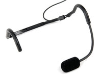 Trantec HM-66 Headset Microphone | black 4 Pin Mini XLR
