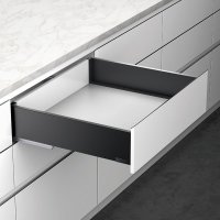 H Box 151mm x 350mm Drawer System Iron Grey