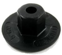 Black Plastic Locking Nut Pk50OE 51711958025 & A2019900050