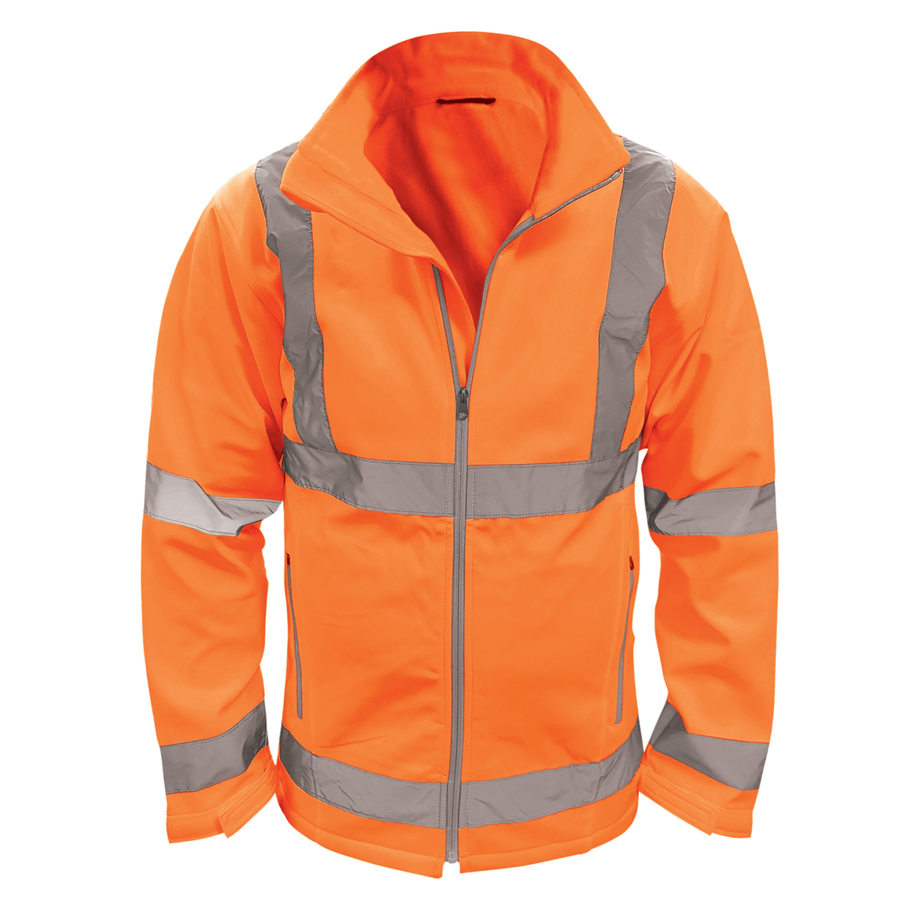 Orbit Marquis Soft Shell Hi Vis Jacket, Orange