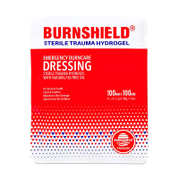 Steroplast Burnshield Surface Burn Dressing - Hydrogel Sterile Foam Pad - Single Use