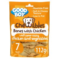Good Boy Chewables Chicken Bone Mini 7pk x 10