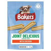 Bakers 12621166 Joint Delicious Chicken Dog Chews Large 6x240gm