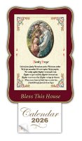 Calendar/6 inchx 8 inch Print/Holy Family   (9629/HF)