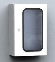 UCPT860 nVent Hoffman Wall mounted, 835x635x300, Compact enclosure, 1-glazed door, no MP, polyester,